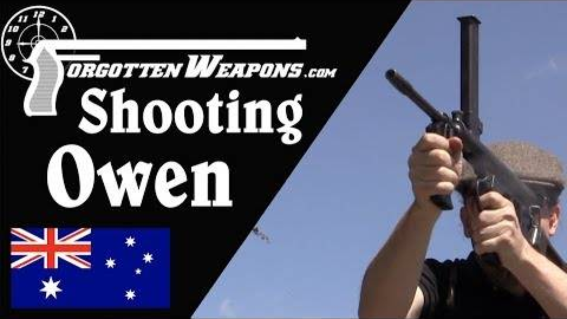 【被遗忘的武器/双语】长得丑, 射着爽--欧文冲锋枪靶场试射